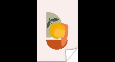 Poster Citroen - Fruit - Kleuren - 20x30 cm