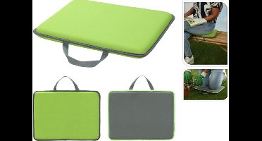 Synx Tools Kniekussen Groen/Grijs - Kniemat - 40x30cm - Tuinieren - Kniebeschermer - Kniekussen - kniekussen tuin - beenkussen - knierol