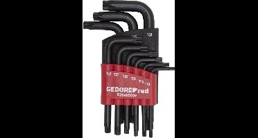 Gedore RED R36405009 Haakse schroevendraaierset