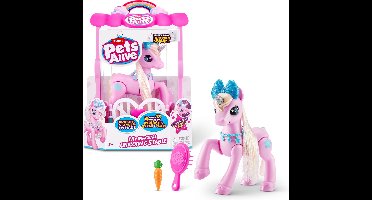 ZURU - Pets Alive - My Magical Unicorn and Stable - Speelfiguur - 32cm