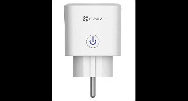 EZVIZ T30 - Slimme stekker - WiFi - Timerfunctie - Compitabel met Amazon Alexa en Google Home - Bediening via Ezviz App - Wit