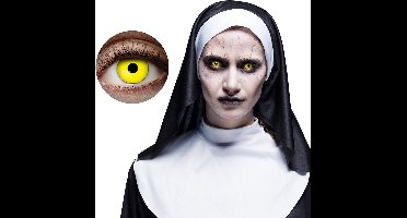 Boland - Paar maandlenzen UV Possessed - Volwassenen - Halloween en Horror - Halloween contactlenzen - Horror