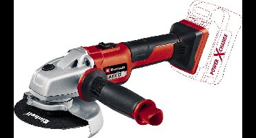 Einhell Accu Haakse Slijper AXXIO 18/125 BL Li Solo - Power X-Change - 18 V/Li-Ion - Koolborstelloze motor - Ø125 mm - 8.500 t/min - Max. Snijdiepte: 33 mm - Softstart - Excl. Accu, Lader en Slijpschijf