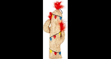 Duvoplus - Kat - Xmas Jute Cactus Kicker 13x32x5cm Meerkleurig - 162156