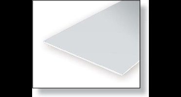 Evergreen Polystyrolplaat - Styreen voor modelbouw en knutselen - 0.38 mm