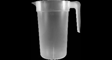 BIER PITCHER/SCHENKKAN 1,5 L. (3 STUKS) HERBRUIKBAAR.