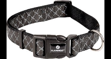 Flamingo Odin - Halsband Honden - Halsband Odin Zwart L 45-65cm 25mm - 1st - 127980 - 1st