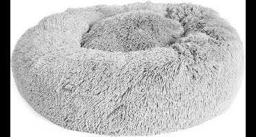 Duvo+ Snug Donut Bed Lichtgrijs L - 80x80x35cm