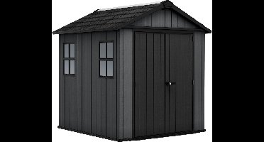 Keter Newton 757 Tuinhuis - 223,8x230x246cm - Grijs