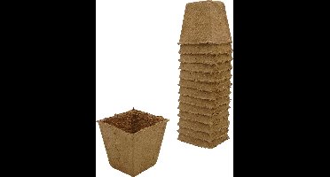 Nature - Biopot 8 x 8 x 8cm (14st.) - stekpotje - biologisch afbreekbaar