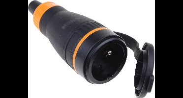 UNIVERSEEL - Spatwaterdichte Stekker Vrouw 16A IP44 PRO - KSTPS