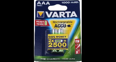 Varta AAA Oplaadbare Batterijen