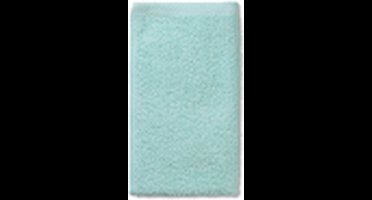 Kela Badkamer - Ladessa Gastendoek Polar Blue 30x50 cm Set van 3 stuks - Kunststof - Blauw