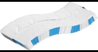 vidaXL - Pocketveringmatras - middelhard - 70x200 - cm