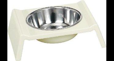 Nobby Voerbak Mister Melamine - Wit - 350 ml