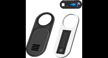 Allecto plus - Ultradunne webcam-afdekking voor laptops, smartphones en tablets - Privacybescherming - Sterke lijm - Compatibel met Tesla Model 3/Y - Geschikt voor HP Laptop PC