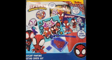 Spiderman-diamond painting - kaarten set - 3 stuks