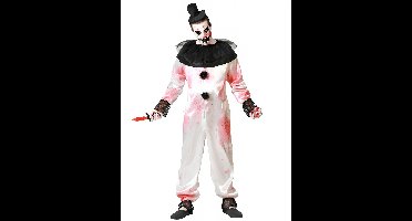 ATOSA - Pierrot-moordenaar-kosuum voor mannen - M / L