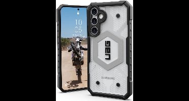 Urban Armor Gear Pathfinder geschikt voor Samsung Galaxy S23 FE | Back Cover Hoesje | Grote Knoppen | Ice