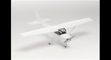 Herpa 013789-002 H0 Vliegtuig Sportvliegtuig, propeller zilver