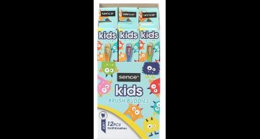 12x Sence Tandenborstels Fresh Kids Soft