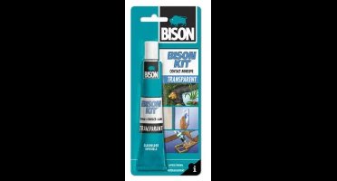 Lijm BISON KIT TRANSPARANT (50ml) 1302055