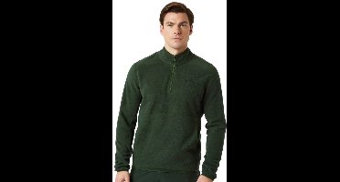 Björn Borg Borg Fleece Pullover Met Halve Ritssluiting - Donkergroen