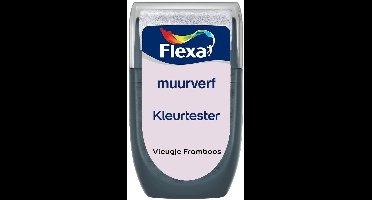 Flexa - Kleurtester Muurverf - Vleugje Framboos - 30 ML - Mengverf - 0.03L
