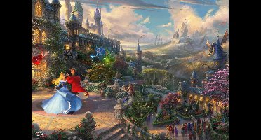 Schmidt legpuzzel Doornroosje Dansen in het betoverde licht 1000 stukjes.