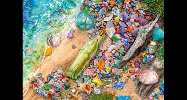 Schmidt legpuzzel Beach Treasures - 1000 stukjes puzzel volwassenen.