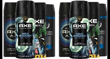 AXE Deo / Bodyspray Pakket 8 Stuks
