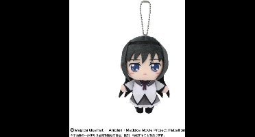 Puella Magi Madoka Magica - Rebellion - Akemi Homura - Plush - Tassenhanger - 16 cm Chibi