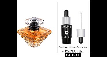 Lancôme Trésor Eau de Parfum + Cadeau - Trésor Eau de Parfum 100ml & Génifique Ultimate Serum 7ml Cadeau - Dames Parfum & Anti Aging Serum - Totaal 107ml