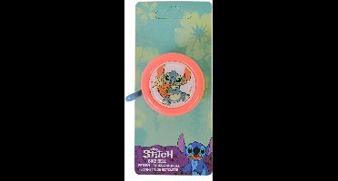 Disney Stitch Fietsbel - Roze / Koraal Blauw