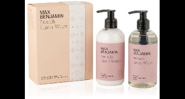Max Benjamin - Hand & Body Wash and Lotion Cadeauset - French Linen Water