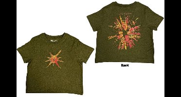 Slipknot - The End, So Far Band Figures Crop top - 2XL - Groen