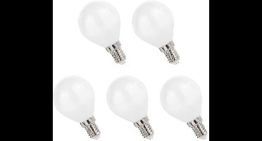 Spectrum LED Lamp E14 1W 230V - 100 Lumen - 4000K Neutraal wit - Natuurlijk licht - Energiezuinig - 5 stuks