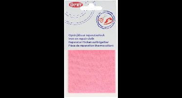 opry Reparatiedoek opstrijkbaar katoen roze