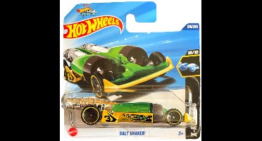 HOT WHEELS SHALT SHAKER GREEN YELLOW ROCKET CAR 136/250 HW X-RACERS 10/10 SHORT CARD 2025