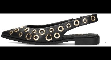 POSH by Poelman JULIE Dames Slingbacks - Zwart