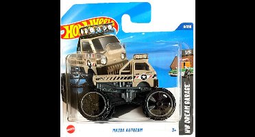 HOT WHEELS MAZDA AUTOZAM 8/250 ARMY GREY 1:64 HW DREAM GARAGE 1/5