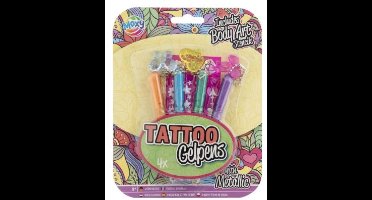 Moxy Tattoo gelpennen metallic set a 4