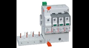 Legrand Netoverspanningsbeveiliging T2 - 3P+N - 40KA 1.7KV - UC 320V - 412267