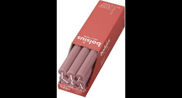 Bolsius Rustiek tafelkaars Roze