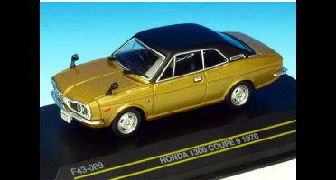 Honda 1300 Coupe 9 1970 Goud - Model 1/43 - First:43