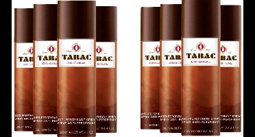 Tabac Deo Spray Anti-Perspirant - 8 x 200 ml