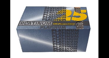 Platinum CD-R Multispeed 74 min - 650 MB - 25 stuks