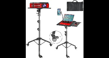 Projector Statief - Beamer Standaard - Tripod Verstelbaar - Zwart