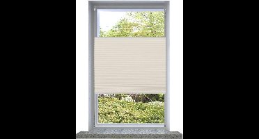 vidaXL - Plisséjaloezie - 110x100cm - crème
