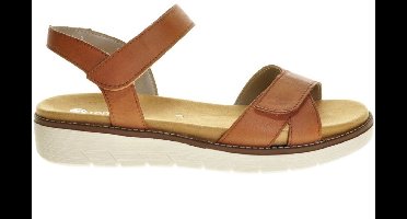 Dames Platte Cognac Sandalen Remonte maat 39